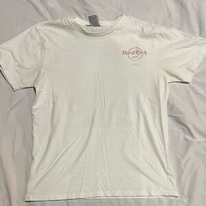 Pacsun Hard Rock Cafe White Men's T-Shirt